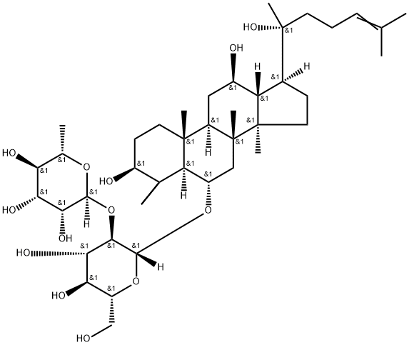 20(R)-Ginsenoside Rg2 Structural