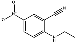 Benzonitrile, 2-(ethylamino)-5-nitro- Structural