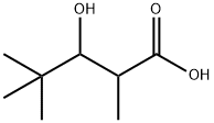 Pentanoic acid, 3-hydroxy-2,4,4-trimethyl- Structural