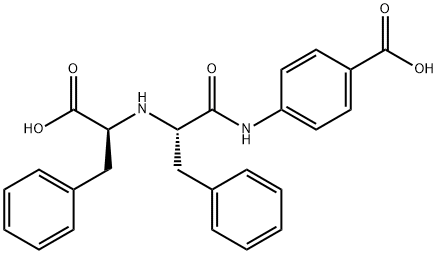 Phenylalanine, N-[(S)-2-[(4-carboxyphenyl)amino]-2-oxo-1-(phenylmethyl)ethyl]- (9CI) Structural