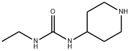 Urea, N-ethyl-N'-4-piperidinyl- Structural