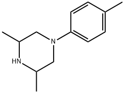Piperazine, 3,5-dimethyl-1-(4-methylphenyl)- Structural