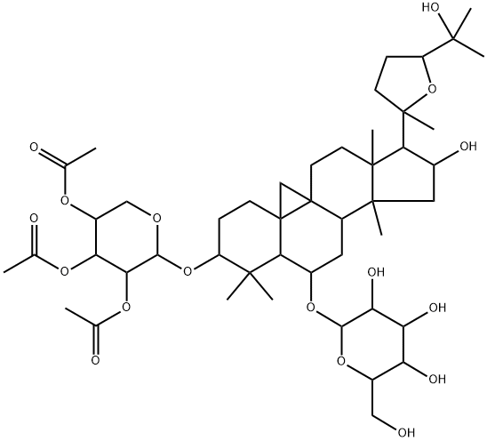 Acetytastragaloside Structural