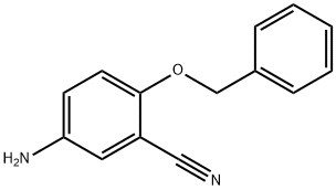 Benzonitrile, 5-amino-2-(phenylmethoxy)- Structural