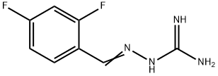 Hydrazinecarboximidamide, 2-[(2,4-difluorophenyl)methylene]- Structural