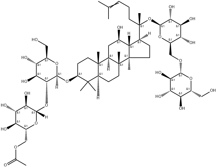 Quinquenoside R1 Structural