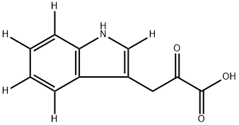 Indole-3-pyruvic Acid-d5 Structural