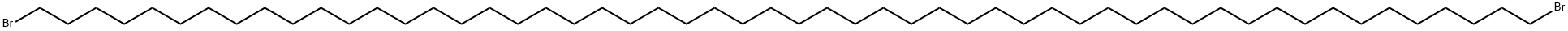 Tetrapentacontane, 1,54-dibromo- Structural