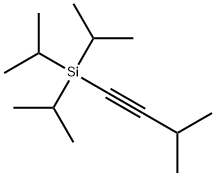 Silane, (3-methyl-1-butyn-1-yl)tris(1-methylethyl)- Structural