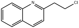 Quinoline, 2-(2-chloroethyl)- Structural