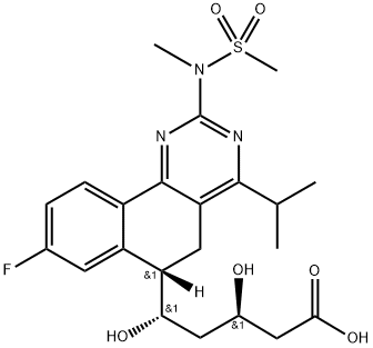 Rosuvastatin IMpurity (5-Oxo Rosuvastatin tert-Butyl Ester) Structural