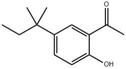 Ethanone, 1-[5-(1,1-dimethylpropyl)-2-hydroxyphenyl]- Structural