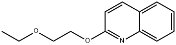 Quinoline, 2-(2-ethoxyethoxy)- Structural