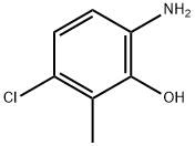 Phenol, 6-amino-3-chloro-2-methyl- Structural
