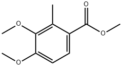 Benzoic acid, 3,4-dimethoxy-2-methyl-, methyl ester Structural
