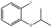 Benzene, 1-iodo-2-[(1-methylethyl)thio]- Structural