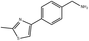 Benzenemethanamine, 4-(2-methyl-4-thiazolyl)- Structural