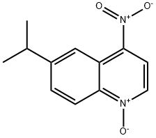 Quinoline, 6-(1-methylethyl)-4-nitro-, 1-oxide Structural