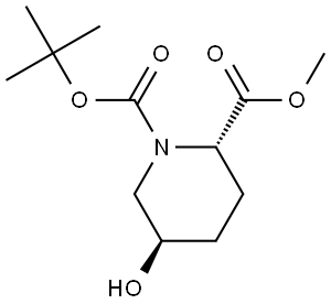 1,2-Piperidinedicarboxylic acid, 5-hydroxy-, 1-(1,1-dimethylethyl) 2-methyl este…