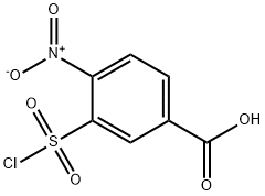 Benzoic acid, 3-(chlorosulfonyl)-4-nitro- Structural