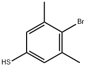Benzenethiol, 4-bromo-3,5-dimethyl- Structural