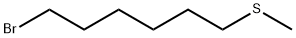 Hexane, 1-bromo-6-(methylthio)- Structural