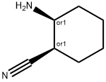 rel-(1R,2S)-2-Aminocyclohexanecarbonitrile Structural
