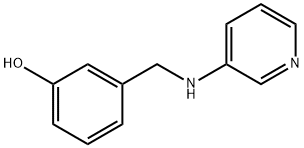 Phenol, 3-[(3-pyridinylamino)methyl]- Structural