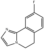 Imidazo[2,1-a]isoquinoline, 9-fluoro-5,6-dihydro- Structural