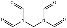 Formamide, N,N'-methylenebis[N-formyl- Structural