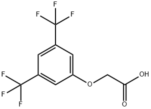 Acetic acid, 2-[3,5-bis(trifluoromethyl)phenoxy]- Structural