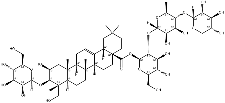 Polygalasaponin F Structural