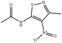 Acetamide, N-(3-methyl-4-nitro-5-isothiazolyl)- Structural