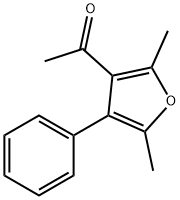 Ethanone, 1-(2,5-dimethyl-4-phenyl-3-furanyl)- Structural