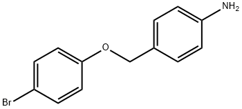Benzenamine, 4-[(4-bromophenoxy)methyl]- Structural