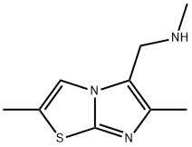 Imidazo[2,1-b]thiazole-5-methanamine, N,2,6-trimethyl- Structural