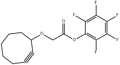 Cyclooctyne-O-PFP ester Structural