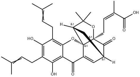 Gaudichaudic acid Structural