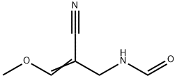 Formamide, N-(2-cyano-3-methoxy-2-propen-1-yl)- Structural