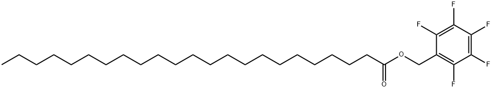 Tricosanoic acid, (2,3,4,5,6-pentafluorophenyl)methyl ester Structural