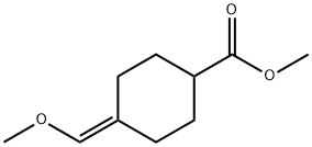 methyl 4-methoxymethylidene-cyclohexane carboxylate Structural