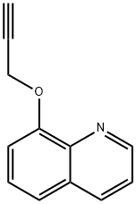 Quinoline, 8-(2-propyn-1-yloxy)- Structural