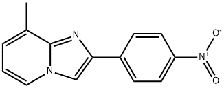Imidazo[1,2-a]pyridine, 8-methyl-2-(4-nitrophenyl)- Structural