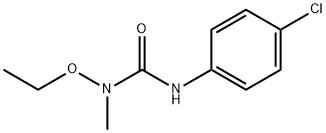 Urea, N'-(4-chlorophenyl)-N-ethoxy-N-methyl- Structural
