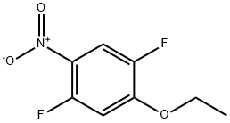 Benzene, 1-ethoxy-2,5-difluoro-4-nitro- Structural