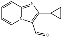 Imidazo[1,2-a]pyridine-3-carboxaldehyde, 2-cyclopropyl- Structural