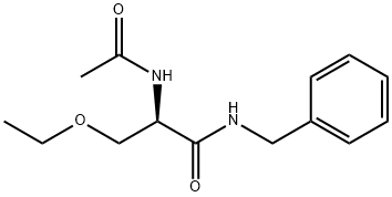 Propanamide, 2-(acetylamino)-3-ethoxy-N-(phenylmethyl)-, (2R)- Structural