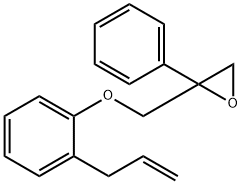 Oxirane, 2-phenyl-2-[[2-(2-propen-1-yl)phenoxy]methyl]- Structural