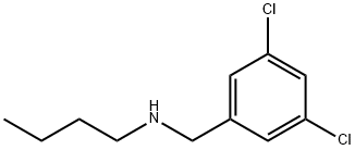 Benzenemethanamine, N-butyl-3,5-dichloro- Structural
