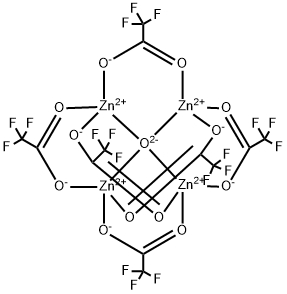 Zinc, μ4-oxohexakis[μ-(2,2,2-trifluoroacetato-κO:κO')]tetra- Structural